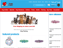 Tablet Screenshot of doggyiluvu.com